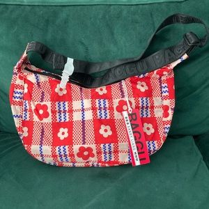 Baggu x Sandy Liang Medium Nylon Crescent